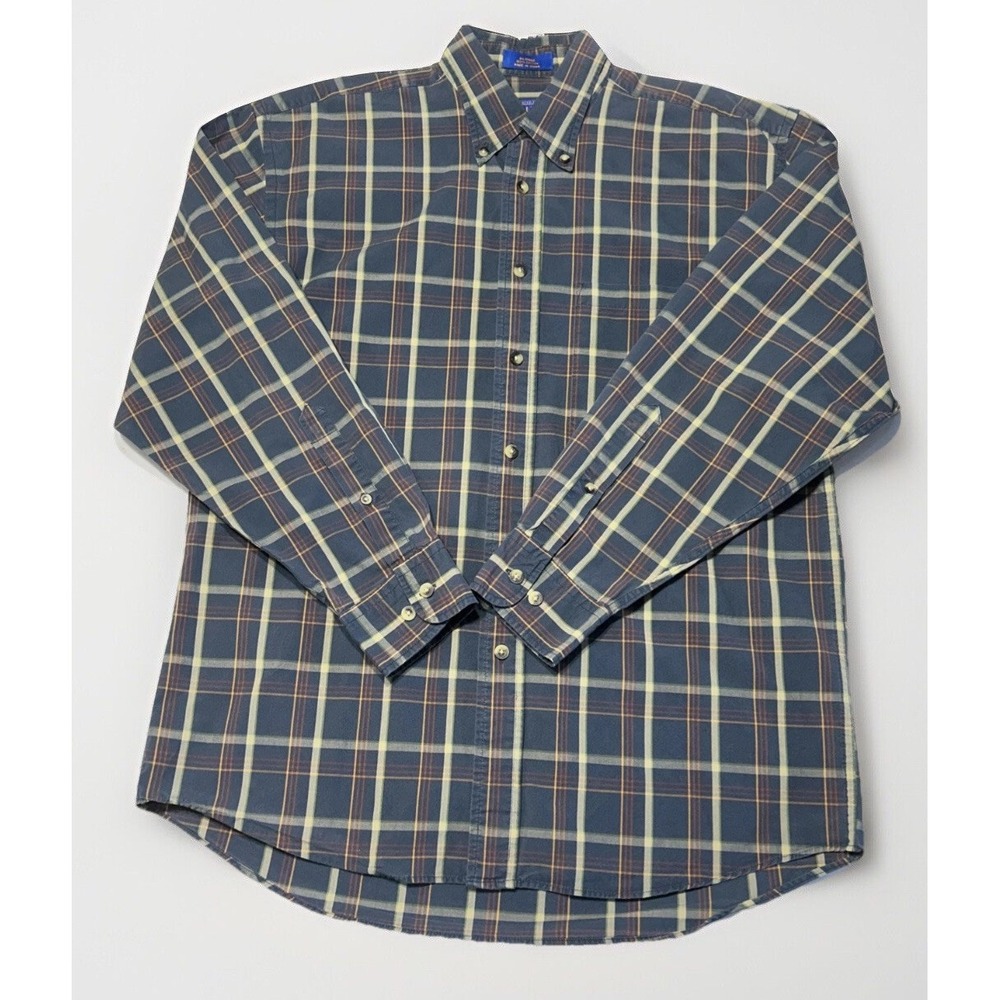 Pendleton Men's‎ Button Up Shirt Long Sleeve Plaid Sz Med EUC Pocket